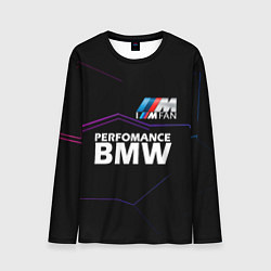 Лонгслив мужской BMW фанат, цвет: 3D-принт