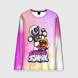Лонгслив мужской Skid and Pump Friday Night Funkin, цвет: 3D-принт