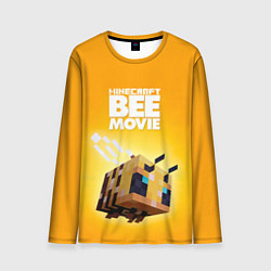 Мужской лонгслив BEE MOVIE Minecraft