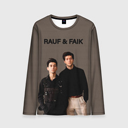 Лонгслив мужской Rauf & Faik Рауф и Фаик, цвет: 3D-принт