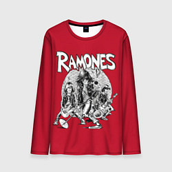 Лонгслив мужской BW Ramones, цвет: 3D-принт