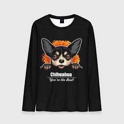 Мужской лонгслив Чихуахуа Chihuahua