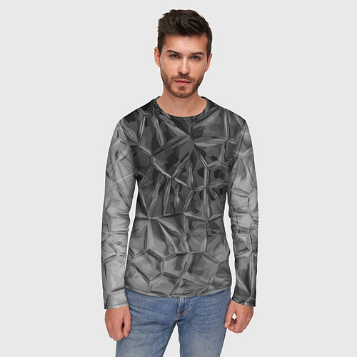 Мужской лонгслив Pattern 2022 vanguard / 3D-принт – фото 3