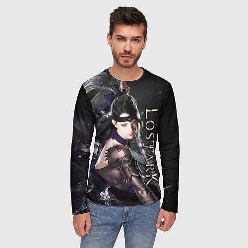 Мужской лонгслив LOST ARK Lance Master / 3D-принт – фото 3