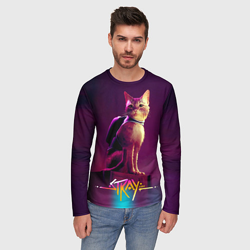 Мужской лонгслив Stray: Tramp / 3D-принт – фото 3