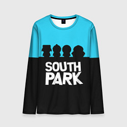 Лонгслив мужской Южный парк персонажи South Park, цвет: 3D-принт