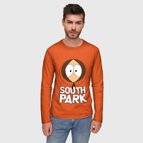 Мужской лонгслив Южный парк Кенни South Park / 3D-принт – фото 3