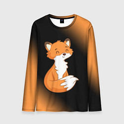 Лонгслив мужской FOX - Градиент, цвет: 3D-принт