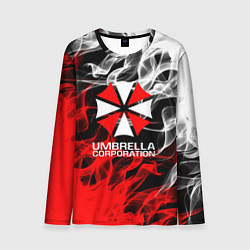 Лонгслив мужской Umbrella Corporation Fire, цвет: 3D-принт