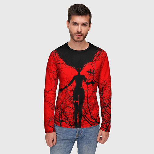 Мужской лонгслив Dead by Daylight дух / 3D-принт – фото 3