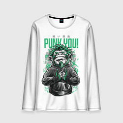 Лонгслив мужской Punk you!, цвет: 3D-принт