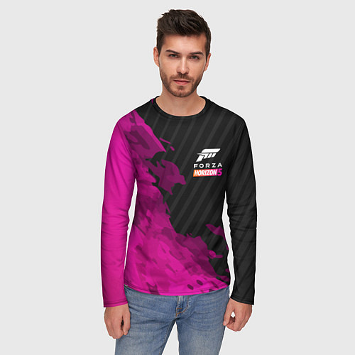 Мужской лонгслив Forza Horizon 5 Форза Хорайзен 5 / 3D-принт – фото 3