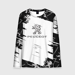 Лонгслив мужской Peugeot Auto Бренд, цвет: 3D-принт