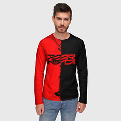 Лонгслив мужской Акудама драйв арт, цвет: 3D-принт — фото 2