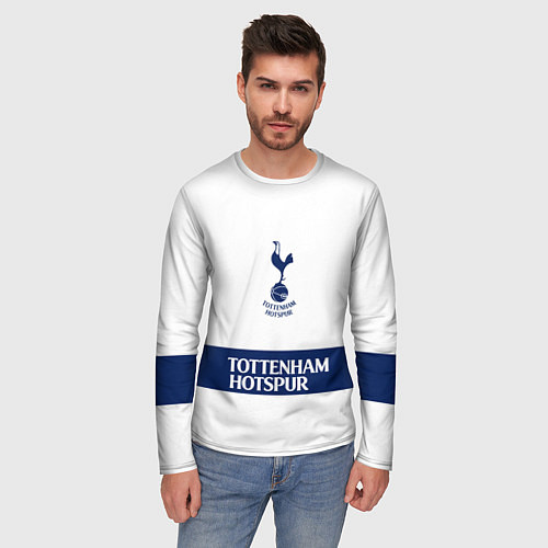 Мужской лонгслив Tottenham Тоттенхэм / 3D-принт – фото 3