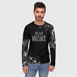 Лонгслив мужской Alan wake алан уэйк, цвет: 3D-принт — фото 2