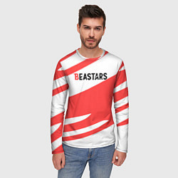 Лонгслив мужской Beastars, цвет: 3D-принт — фото 2