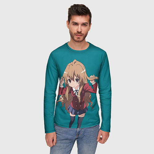 Мужской лонгслив Милай Тайга / 3D-принт – фото 3