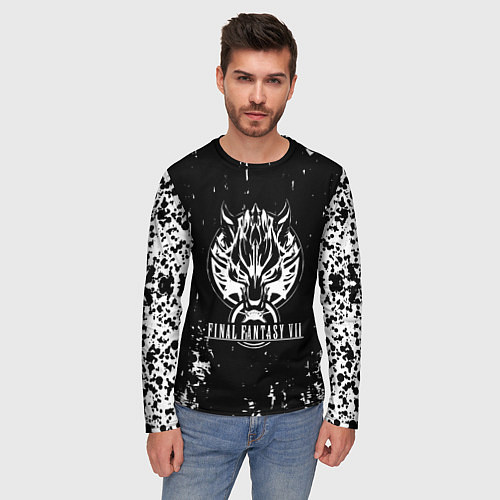 Мужской лонгслив Final Fantasy VII Remake / 3D-принт – фото 3