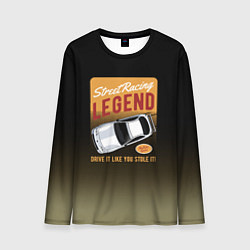 Лонгслив мужской Legend Car, цвет: 3D-принт