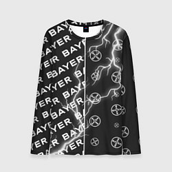 Лонгслив мужской BAYER - Молнии Паттерны, цвет: 3D-принт