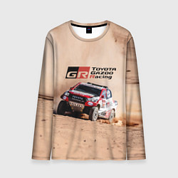 Лонгслив мужской Toyota Gazoo Racing Desert Rally, цвет: 3D-принт