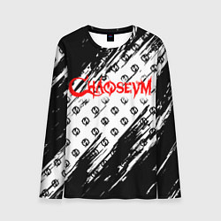 Лонгслив мужской Chaoseum Pattern Logo, цвет: 3D-принт