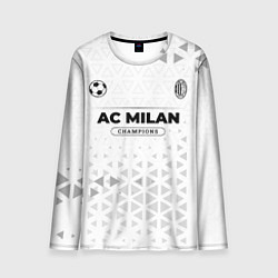 Лонгслив мужской AC Milan Champions Униформа, цвет: 3D-принт