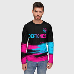 Лонгслив мужской Deftones Neon Gradient, цвет: 3D-принт — фото 2