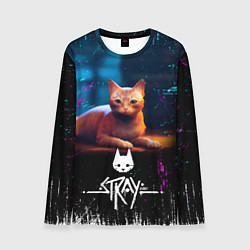 Лонгслив мужской Stray Cat: Бродячий Кот, цвет: 3D-принт