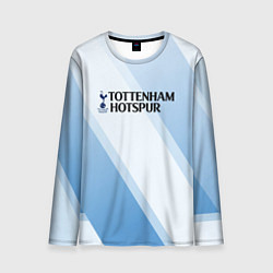 Мужской лонгслив Tottenham hotspur Голубые полосы