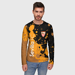 Лонгслив мужской Sevilla Краска, цвет: 3D-принт — фото 2