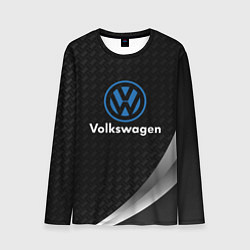 Лонгслив мужской Volkswagen абстракция, цвет: 3D-принт