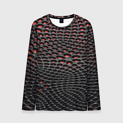 Мужской лонгслив Imitation snake skin - pattern