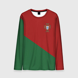 Лонгслив мужской Сборная Португалии форма для чемпионата мира 2022, цвет: 3D-принт