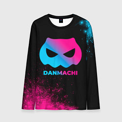 Лонгслив мужской DanMachi - neon gradient, цвет: 3D-принт