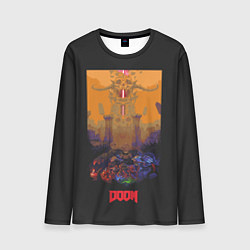 Лонгслив мужской Doom eternal hell, цвет: 3D-принт