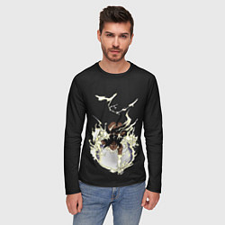 Лонгслив мужской Йоруичи Шихоин Неко, цвет: 3D-принт — фото 2