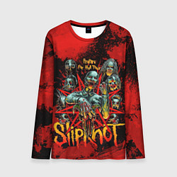 Лонгслив мужской Slipknot red satan, цвет: 3D-принт