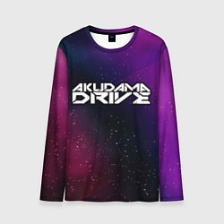 Лонгслив мужской Akudama Drive gradient space, цвет: 3D-принт