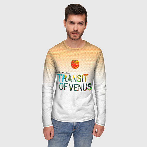 Мужской лонгслив Transit of Venus - Three Days Grace / 3D-принт – фото 3