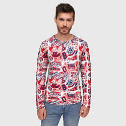 Лонгслив мужской Made fresh daily, цвет: 3D-принт — фото 2