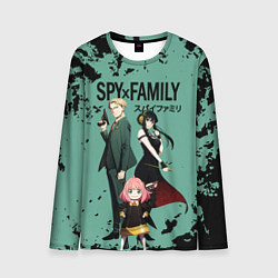Лонгслив мужской Spy family characters, цвет: 3D-принт