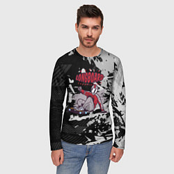 Лонгслив мужской Longboard skate, цвет: 3D-принт — фото 2