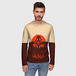 Лонгслив мужской Евангелион ноль один, цвет: 3D-принт — фото 2