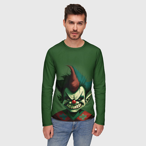 Мужской лонгслив Король и шут карлик шут / 3D-принт – фото 3