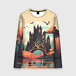 Лонгслив мужской Autumn Castle - Huf&Sya, цвет: 3D-принт