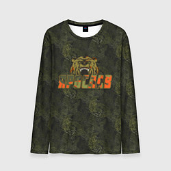 Лонгслив мужской Ярослав камуфляж, цвет: 3D-принт