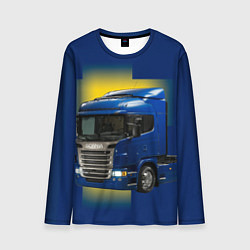 Лонгслив мужской Scania truck, цвет: 3D-принт