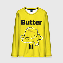 Лонгслив мужской BTS butter, цвет: 3D-принт